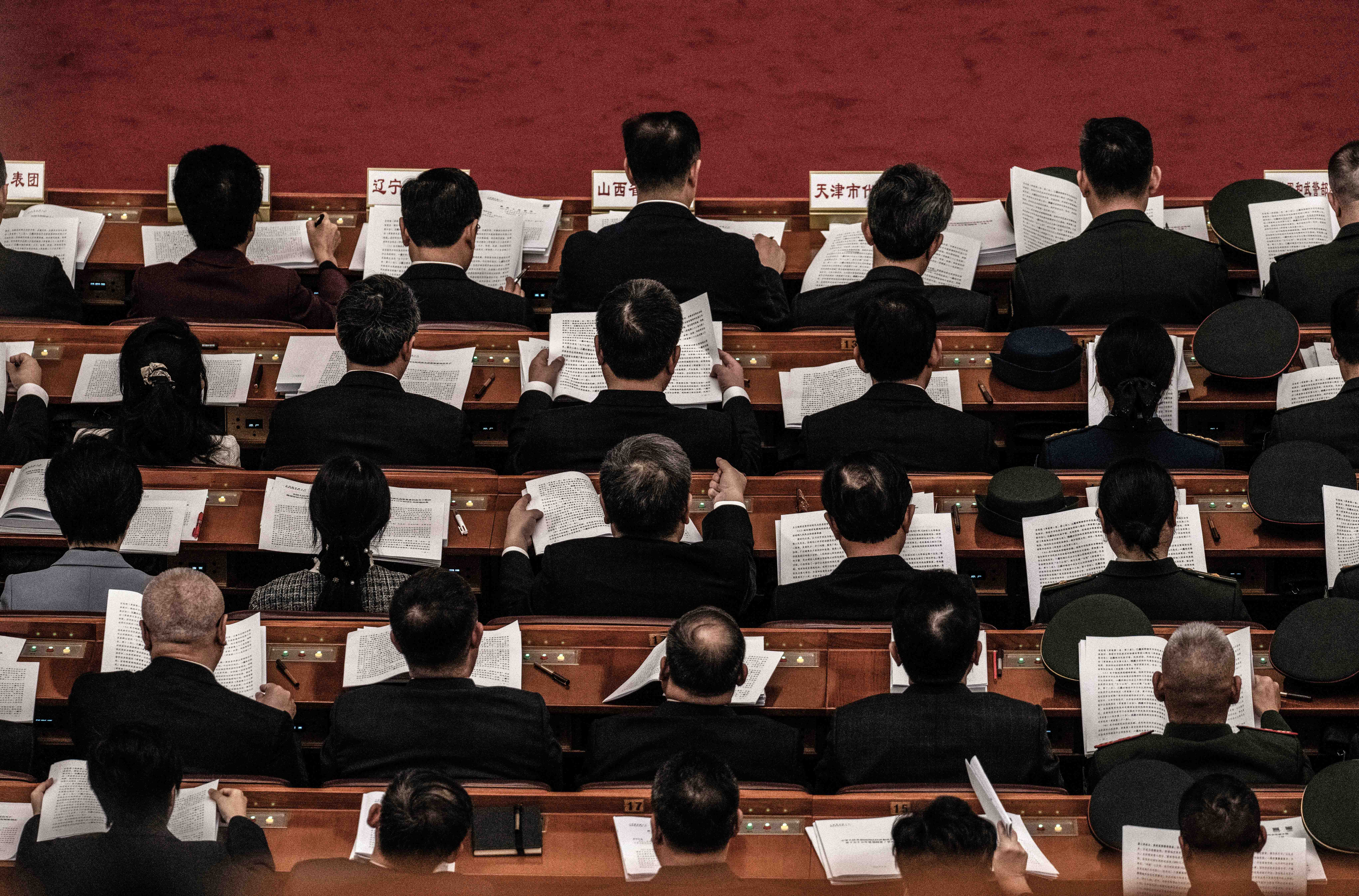 China Holds Annual Two Sessions Political Meetings-NPC
