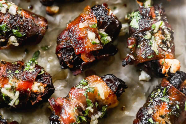Bacon Wrapped Dates