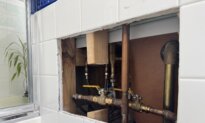 A Clever Plumbing Access Panel Solution