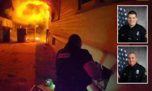 ‘I’m a Dad Before I’m a Cop’: Omaha Police Officers Rescue 4-Year-Old From Burning House