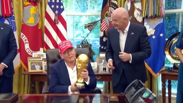 Trump Will Attend FIFA World Cup Final on Sunday       