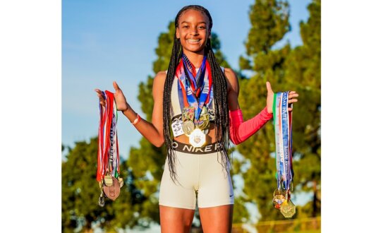 14-Year-Old Girl in California Becomes Top-Ranked Middle School Sprinter in US