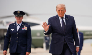 Trump Departs Joint Base Andrews for Dover Air Force Base