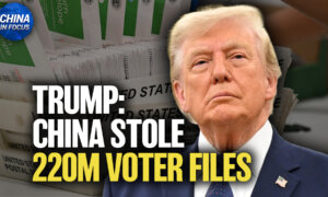 Trump: China Stole 220 Million US Voter Files; US to Tighten Visa Rules, Especially for China