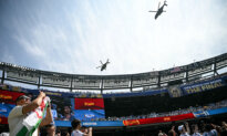 Trump Arrives for Soccer World Cup Final Between Spain and Argentina