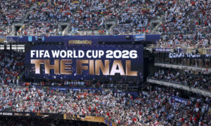 Fans of Spain and Argentina Watch the FIFA World Cup Final