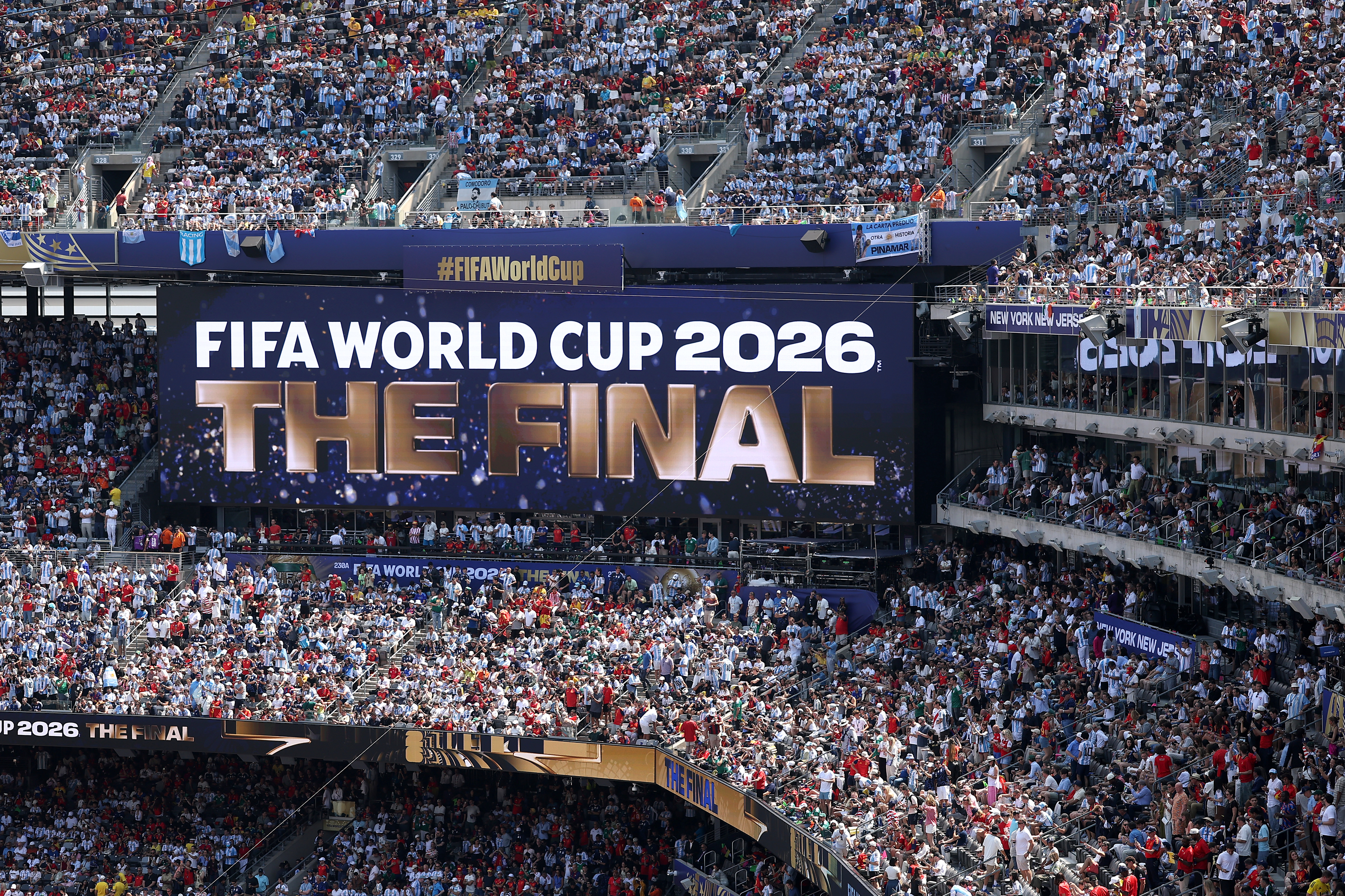 LIVE NOW: Fans of Spain and Argentina Watch the FIFA World Cup Final