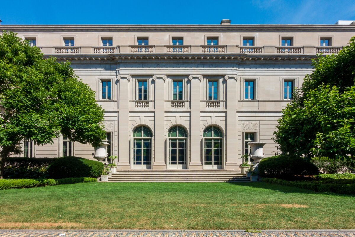 The Frick Collection, housed in a grand Beaux-Arts mansion on Manhattan’s Upper East Side, features masterpieces in a refined, serene setting with lush garden views, in New York City, on Jul 6, 2025. (Brian Logan Photography/Shutterstock)