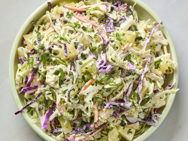 This Clever Grocery Store Shortcut Jazzes up Bagged Cole Slaw