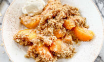 It Wouldn’t Be Summer Without Peach Crisp!