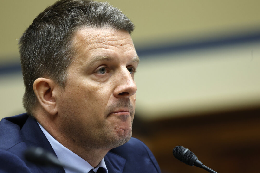 Kristian Andersen, a professor at Scripps Research, in Washington on July 11, 2023. (Anna Moneymaker/Getty Images)