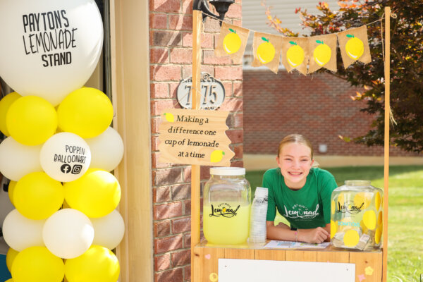 Girl’s Lemonade Stand Makes Big Splash, Grows to 100-Site, Six-Figure Annual Fundraiser