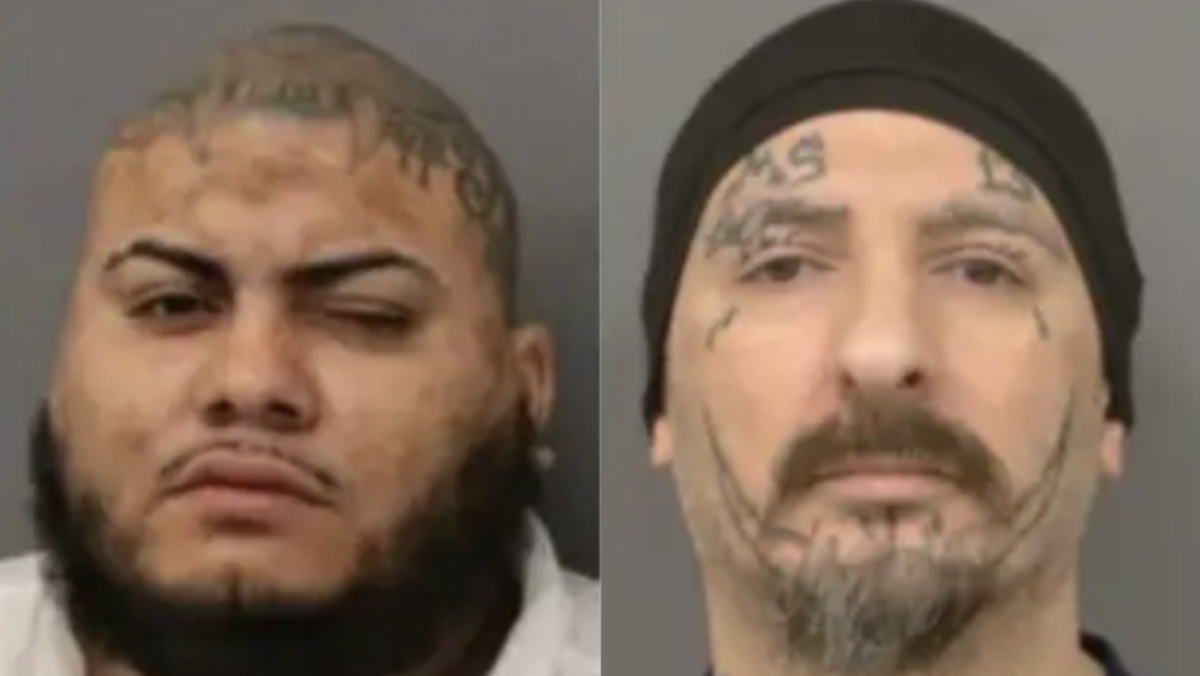 Carlos Gutierrez, 30, of Toronto, (left) and Marcos Ariel Marinoni, 42, of Mississauga, are facing several human trafficking related charges in connection with an investigation by the Peel Regional Police near Toronto. (Police handout photo)