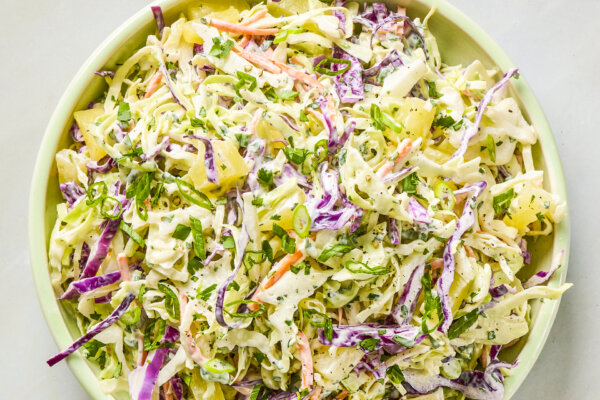 This Clever Grocery Store Shortcut Jazzes up Bagged Cole Slaw
