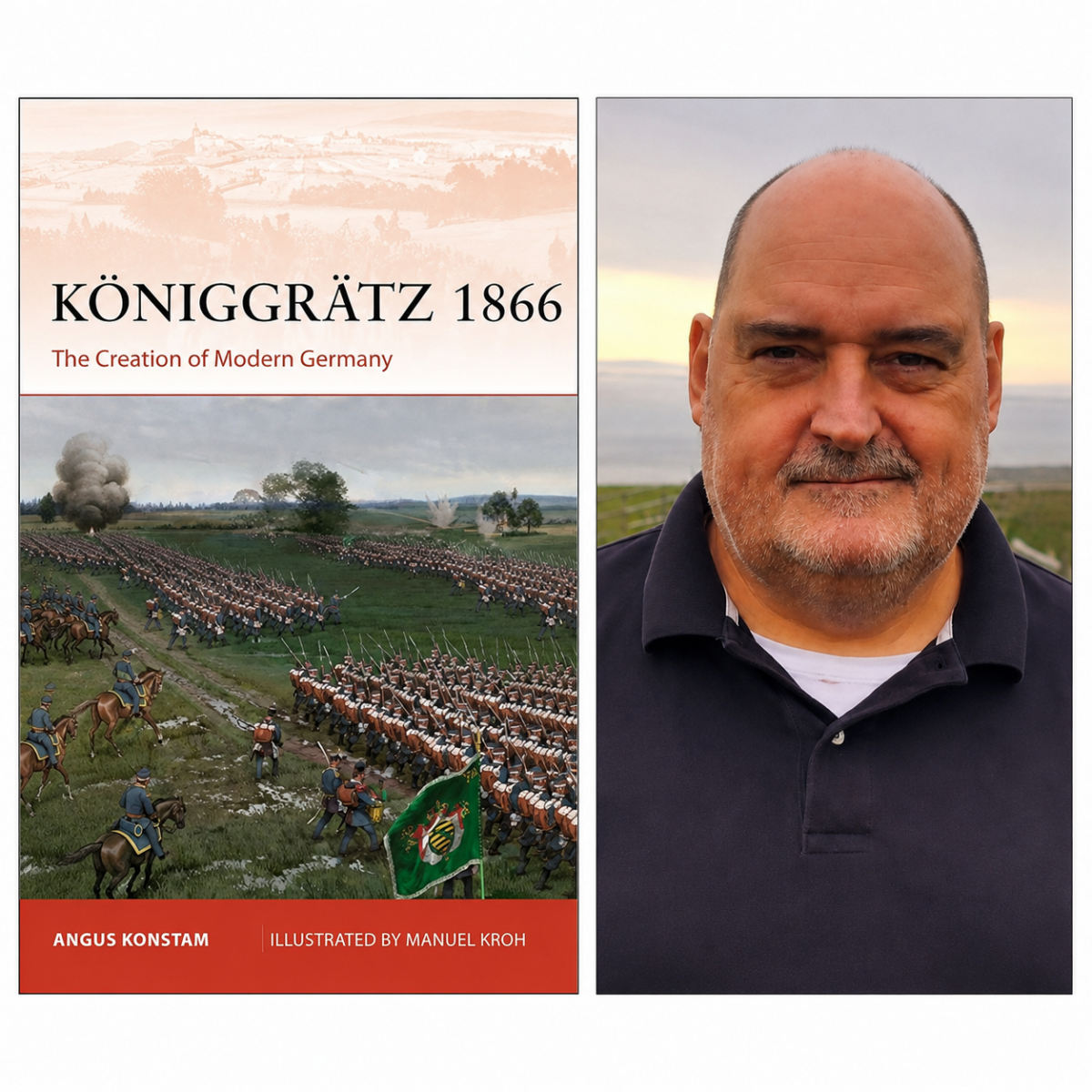Historian Angus Konstam’s “Königgrätz 1866: The Creation of Modern Germany”. explores how Prussia's pivotal victory over Austria reshaped 19th-century European power dynamics.