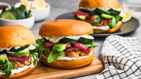Salmon Burgers Worth Getting Excited About