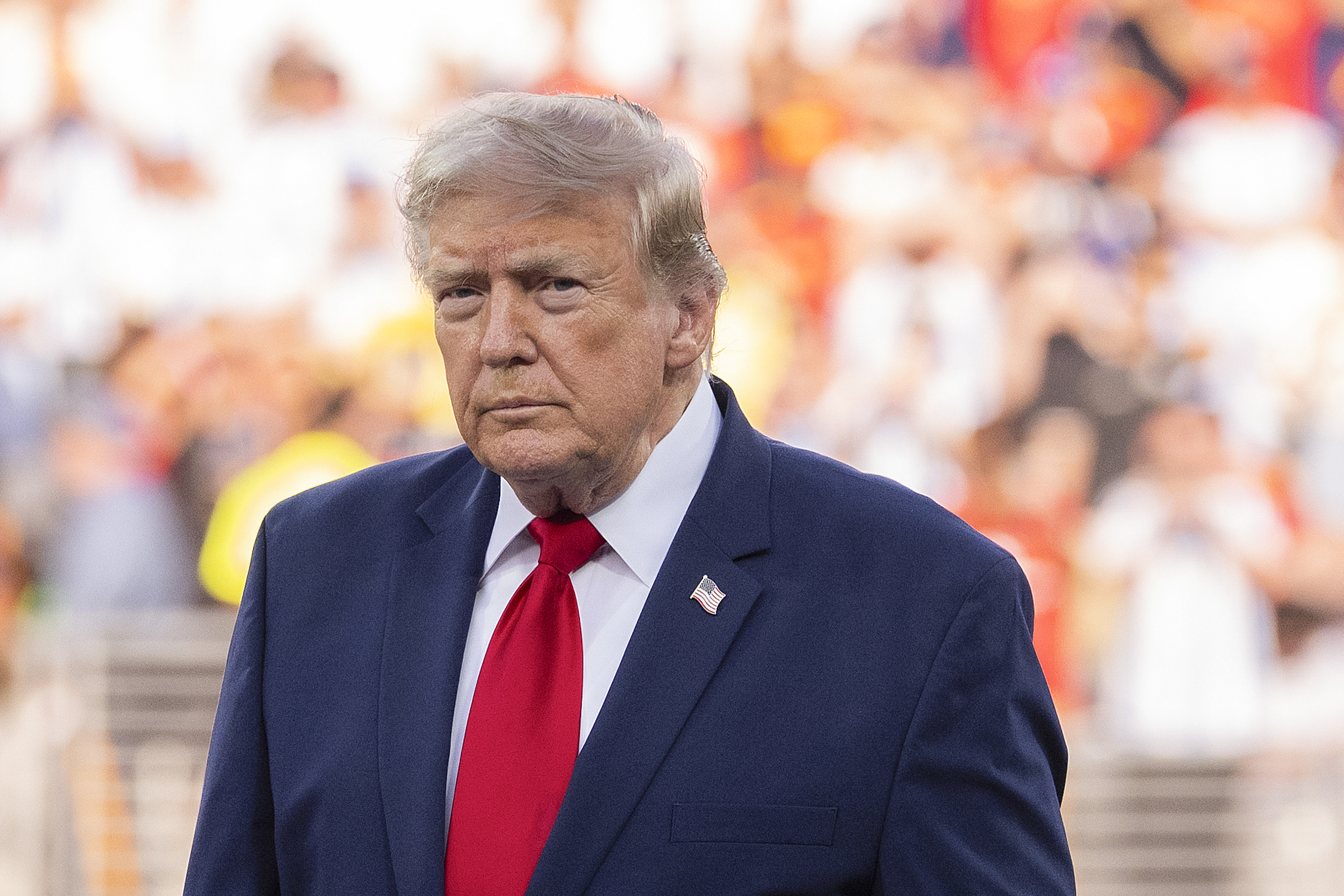 Trump Participates in Events in Milford, Michigan