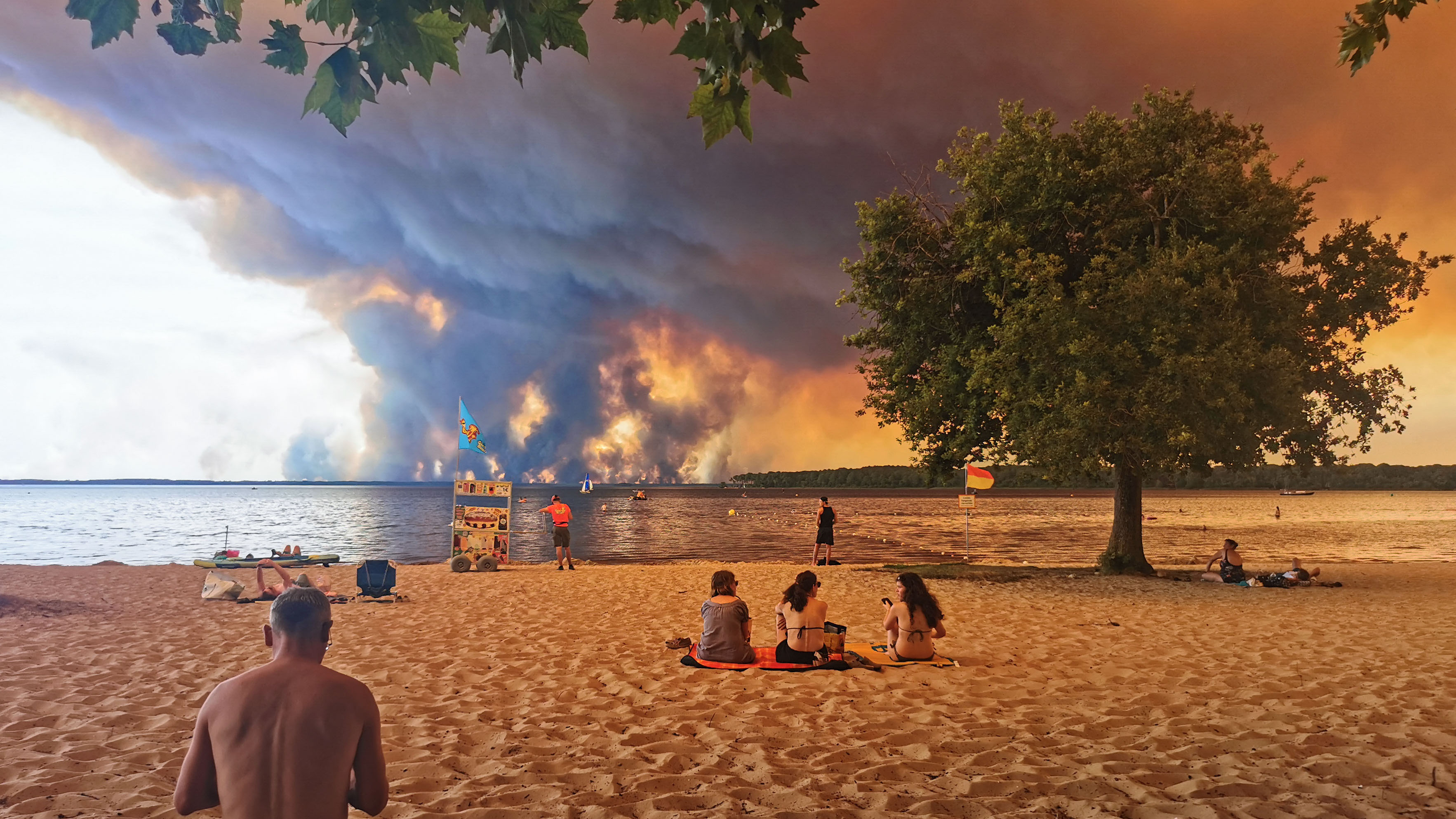 Week in Photos: Wildfire in France, Todd Blanche Hearing, and Floods in Brazil