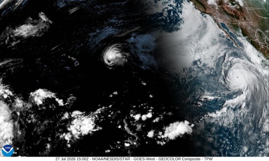 Hurricane Genevieve Becomes Pacific’s First Category 5 in 2 Years
