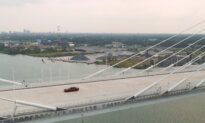 Gordie Howe Bridge Officially Opens, With Late Hockey Player’s Family the First to Cross