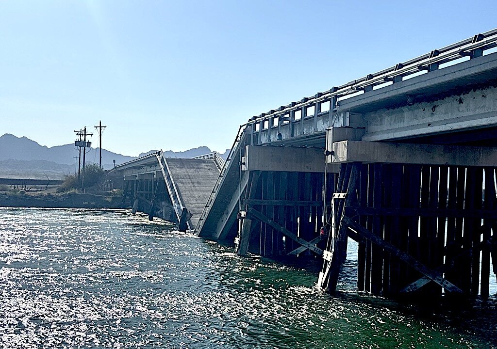 Wildfire Tied to Collapse of Arizona Bridge Near California Border ...