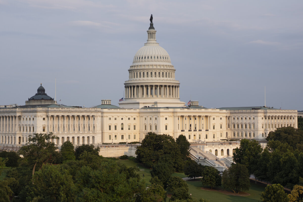 The U.S. Capitol on July 26, 2026. (Madalina Kilroy/The Epoch Times)