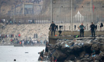 View of Border Crossing in Spain’s Ceuta, Where Tens of Thousands Crossed Illegally From Morocco