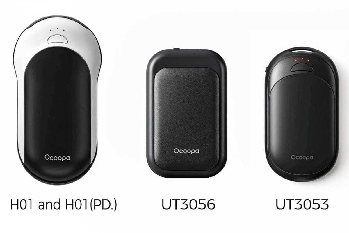 The recalled OCOOPA Rechargeable Hand Warmers. (Courtesy of the Consumer Product Safety Commission)