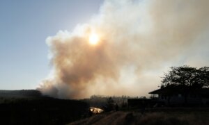 Washington Gov. Bob Ferguson Holds Briefing on Spokane Wildfires