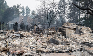View of Damage in Spokane After Devastating Wildfires