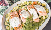 Swimming in Zucchini? This Grilled Salmon Recipe Is the Answer