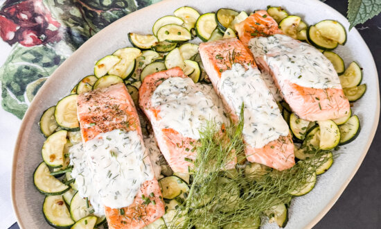 Swimming in Zucchini? This Grilled Salmon Recipe Is the Answer