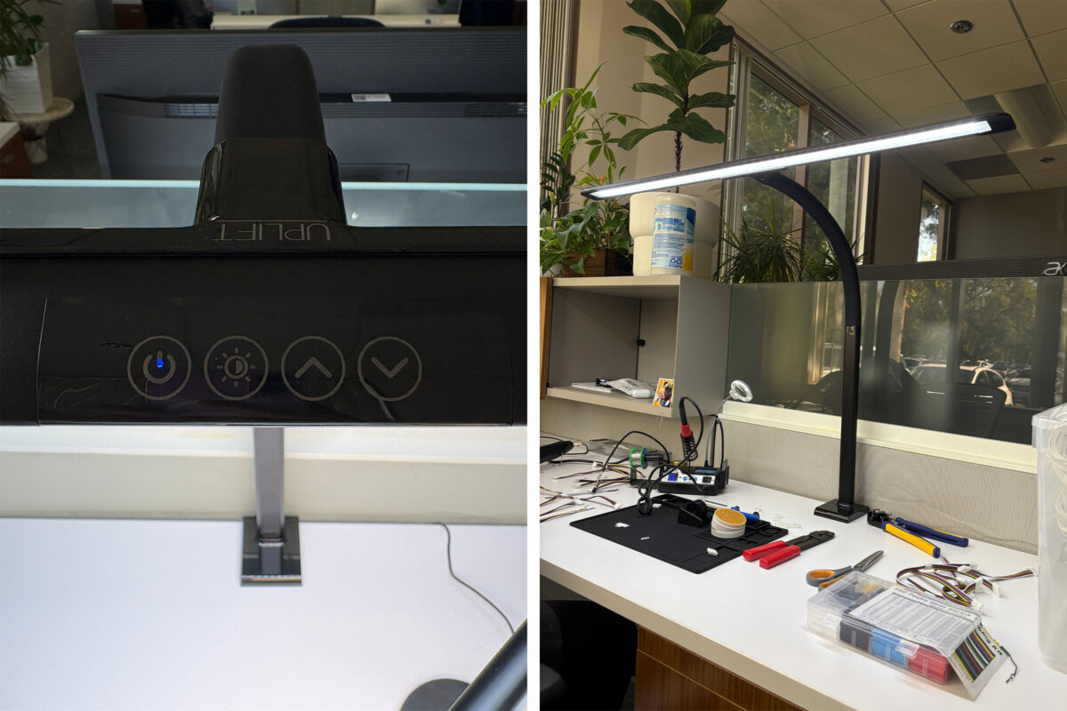 Sliding Flex Lamp by uplift desk