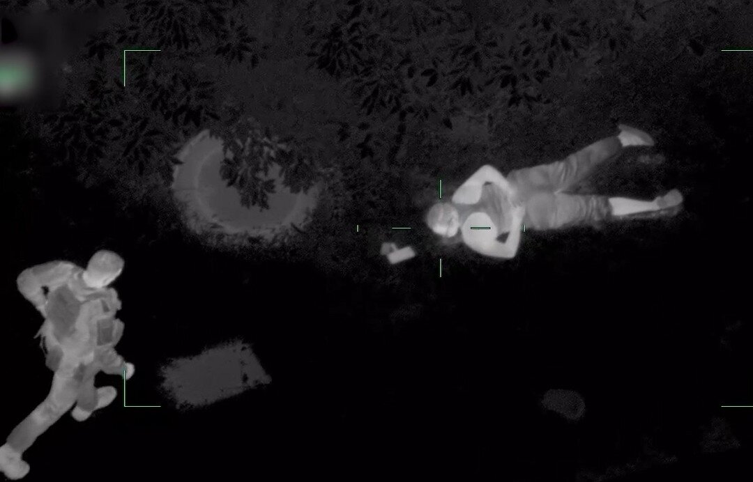 Dramatic Video Captures Police Weaving Through Carpark After High-Speed Chase