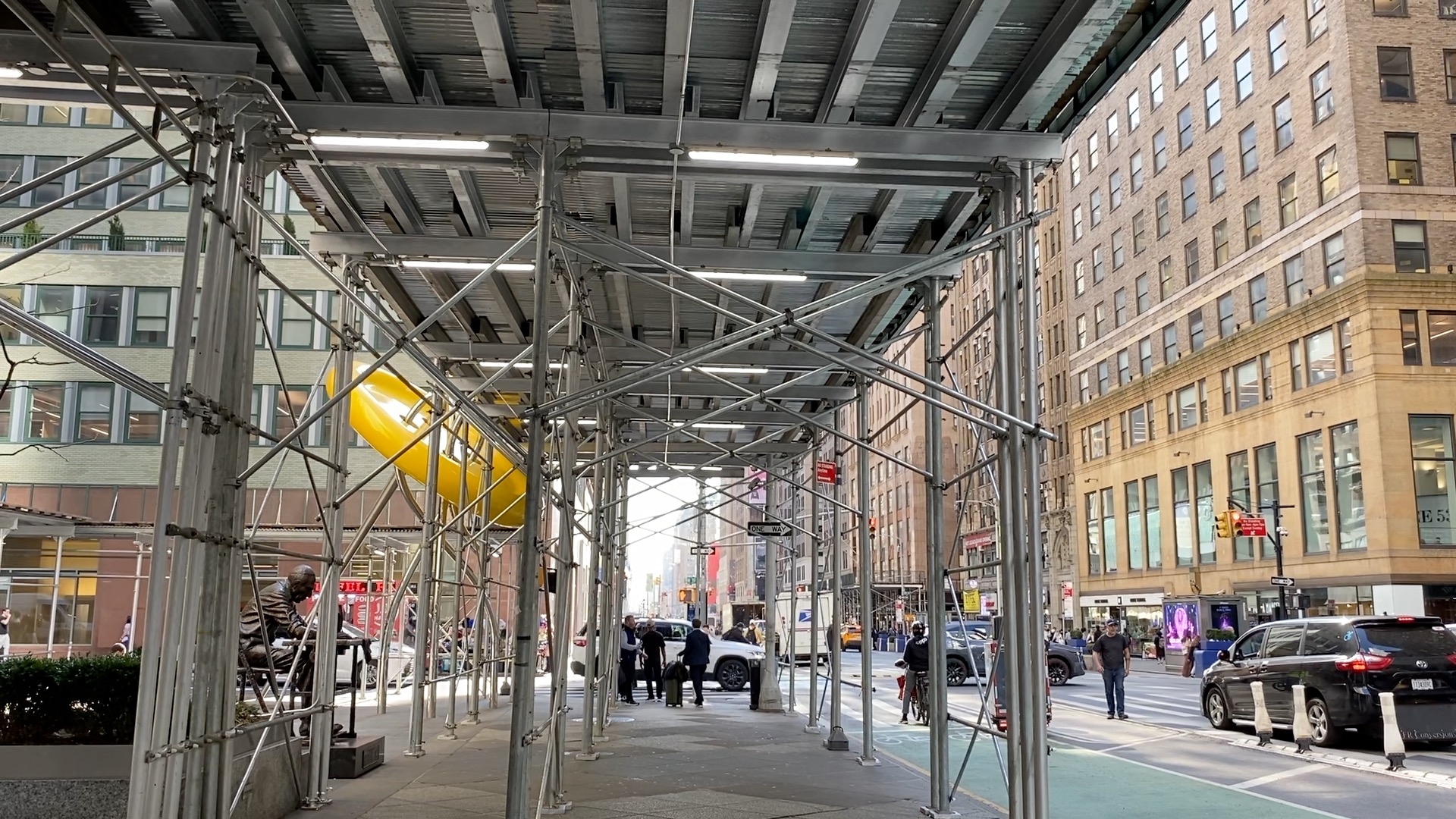 Sidewalk Shed March 26