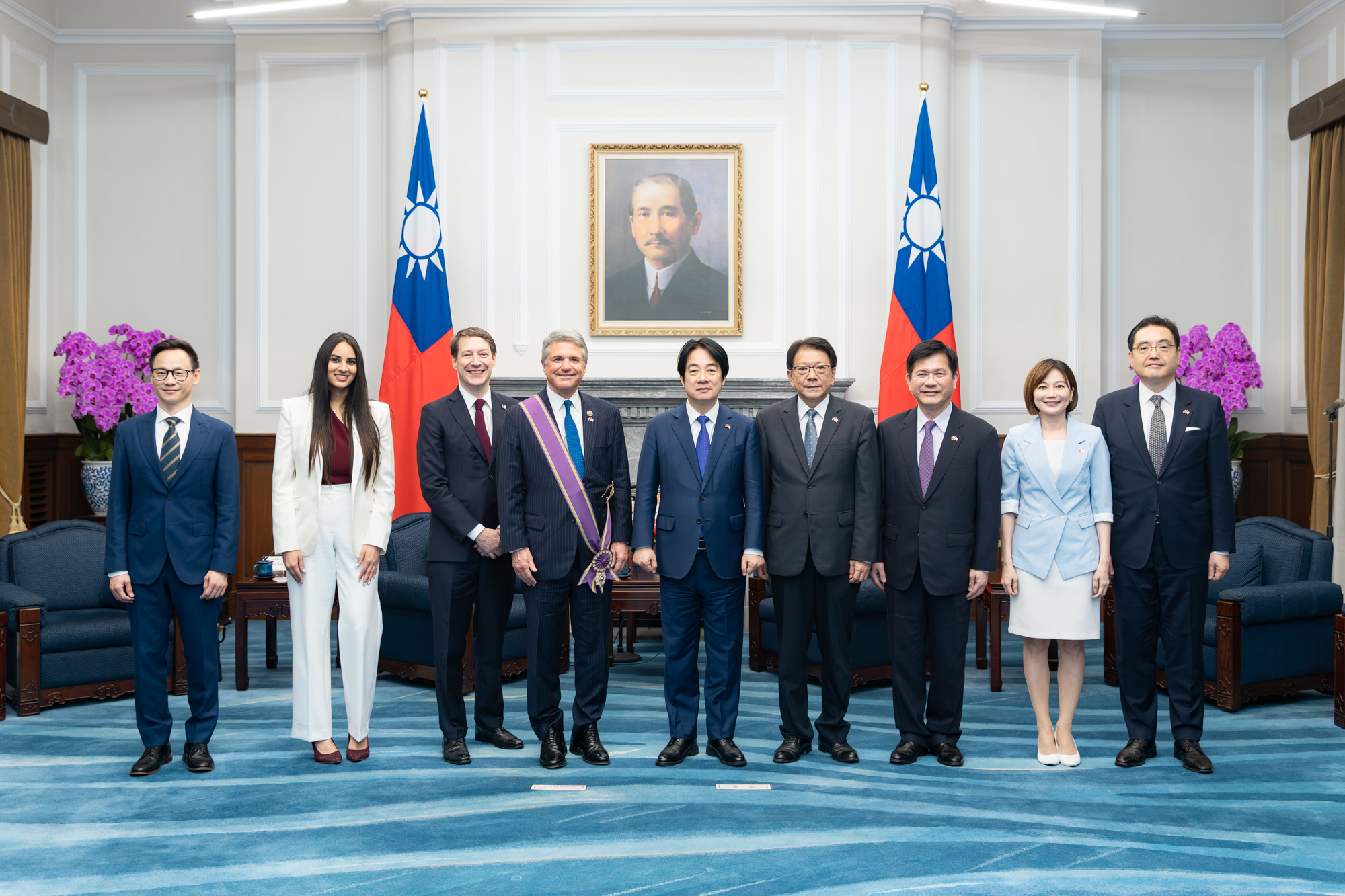 RepMcCaul Taiwan 2026 Lai