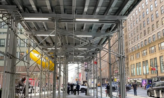 Across New York City, Sidewalk Sheds That Have Overstayed Their Welcome Will Face Fines