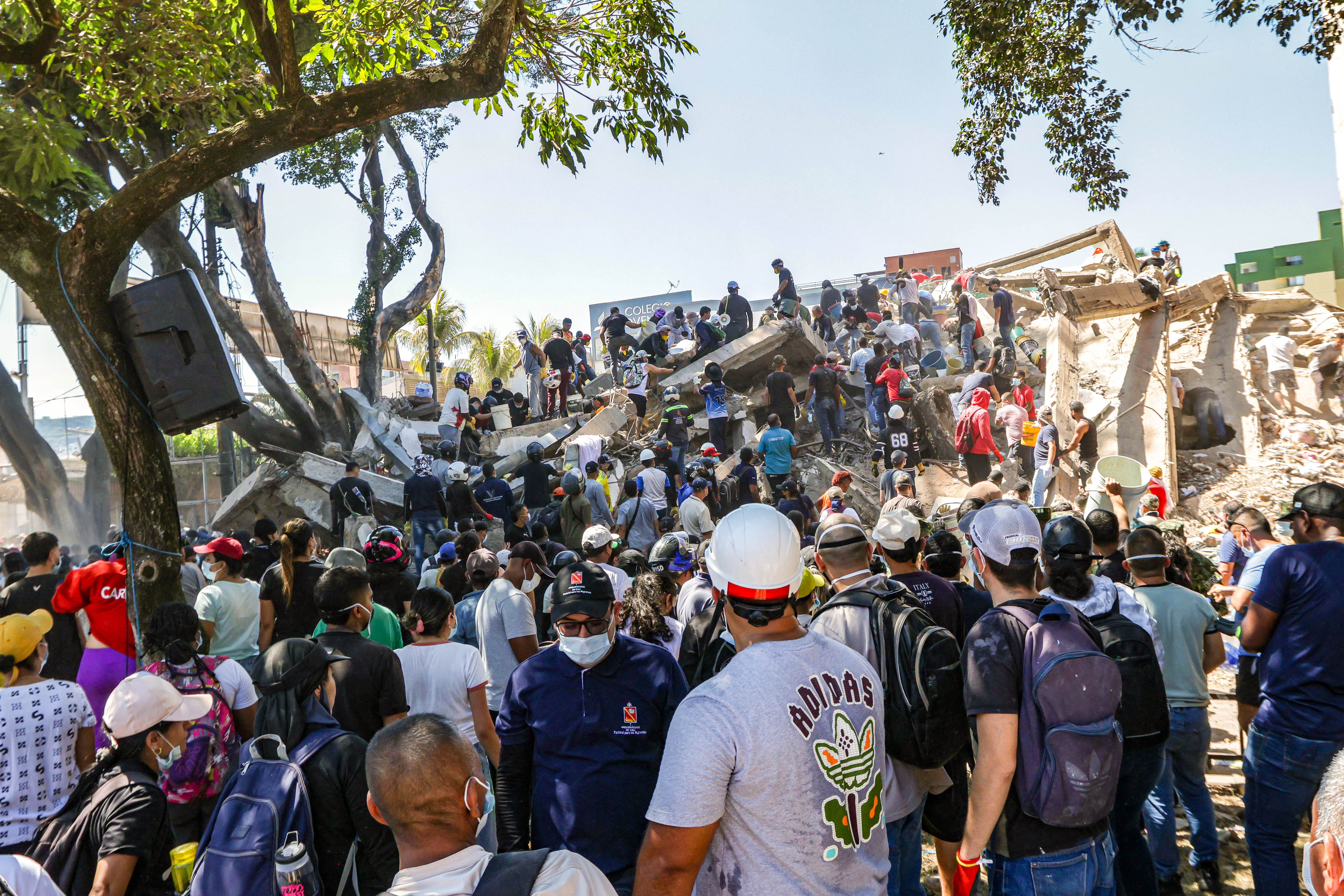 LIVE NOW: Rescuers Continue Search at Collapsed Hotel After Colombia Earthquake