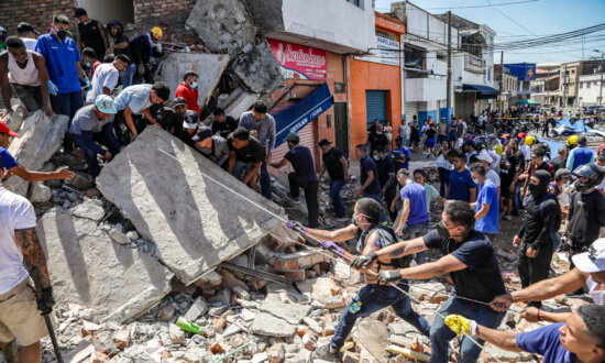 Colombia Earthquake Death Toll Rises to at Least 111