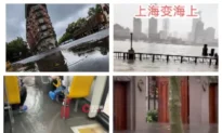 Shanghai Hit by Heaviest Rainfall in 150 Years as Typhoon Dolphin Batters Eastern China