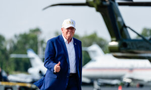 Trump Speaks to Reporters at Joint Base Andrews