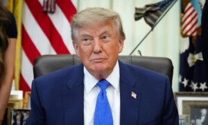 President Trump Greets Lifeguard Ryder Williams