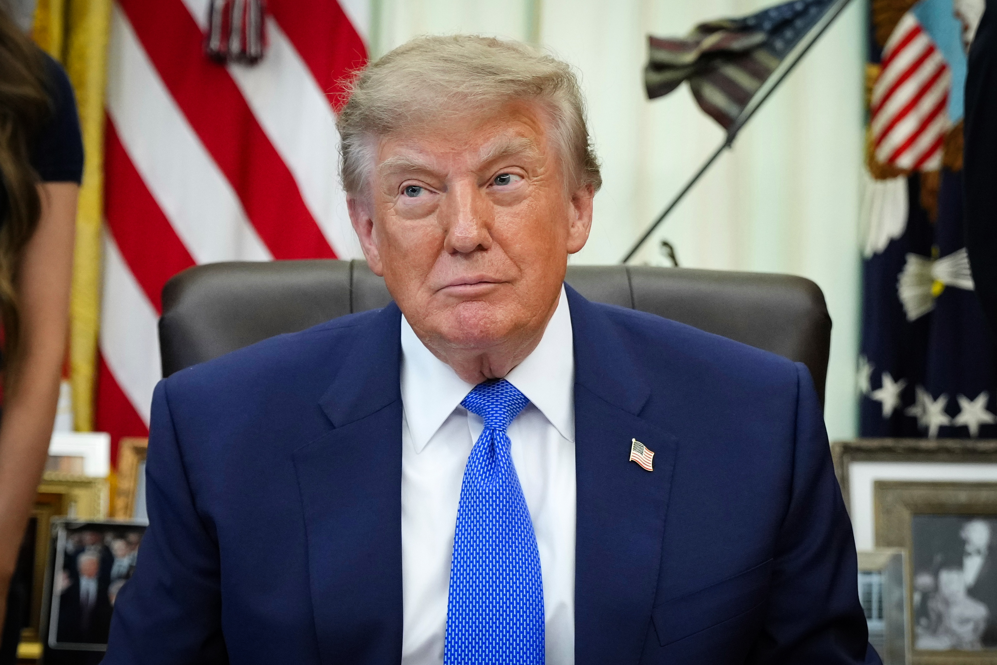 LIVE NOW: President Trump Greets Lifeguard Ryder Williams