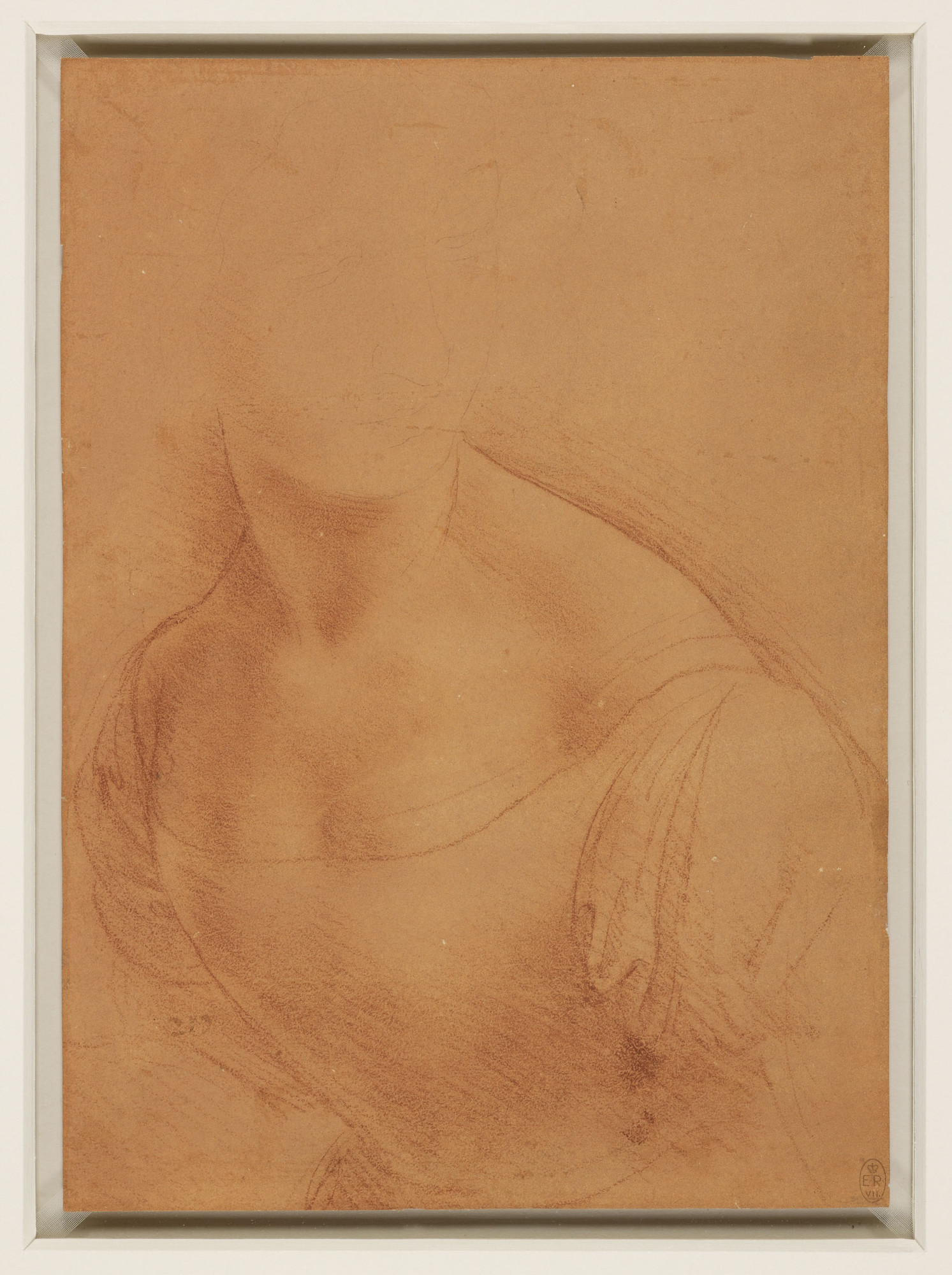 The bust of the Madonna