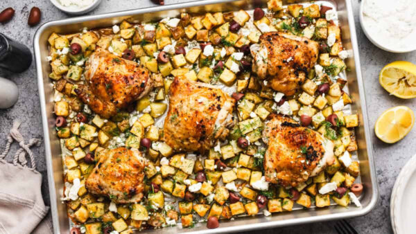 One Pan, Zero Stress: Greek Chicken and Potatoes