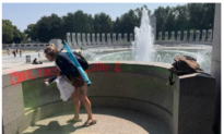 Woman Arrested on Suspicion of Vandalizing World War II Memorial in Washington