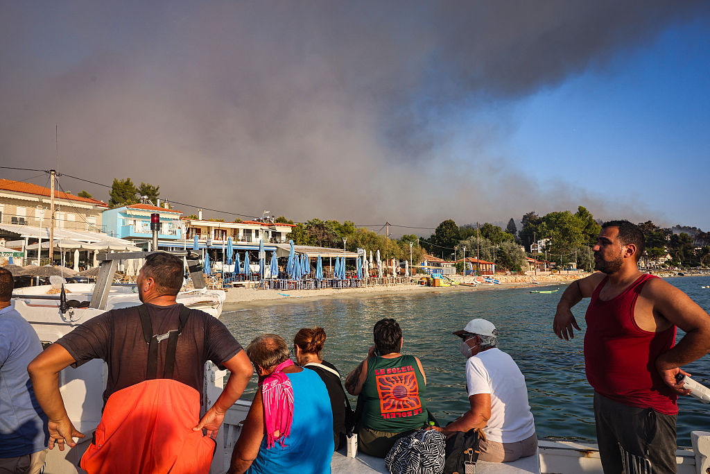 GREECE-ENVIRONMENT-CLIMATE-WEATHER-WILDIFRE