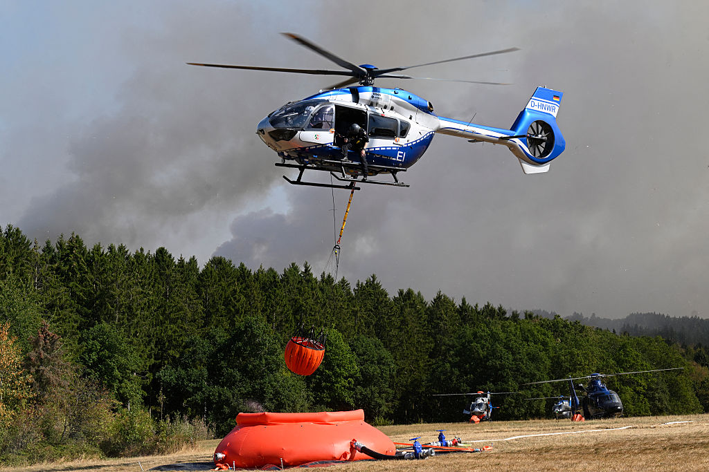 TOPSHOT-GERMANY-FIRE-CLIMATE