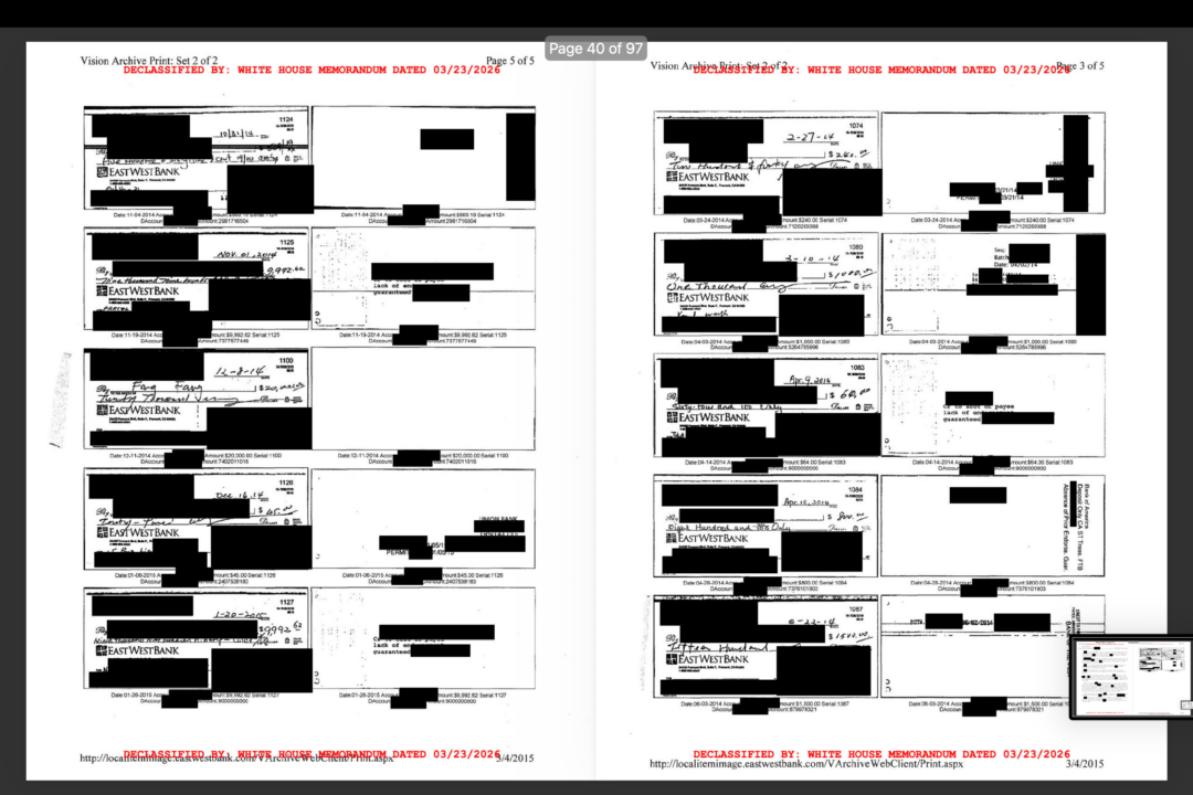 China Used Sex, Donations, Planted Interns to Influence US Political System: Declassified Docs 