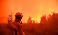 Belgian Wildfire Approaches Germany as Peat Blaze Threatens to Burn for Months